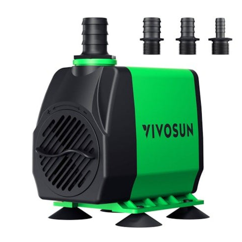 Vivosun 800GPH Submersible Pump(3000L/H, 24W)