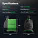 Vivosun 800GPH Submersible Pump(3000L/H, 24W) - Green Thumb Depot