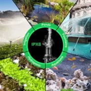 Vivosun 9000GPH Submersible Water Pump 620W High Lift for Pond Waterfall Statuary - Green Thumb Depot