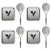 Vivosun Add-on Base & Magnetic Hook for VGrow Smart Grow Box, 4 Sets