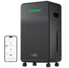 Vivosun AeroDrain D12 Intelligent Environmental Dehumidifier, up to 12L/day, 2L Water Tank, with Temperature & Humidity Sensor Probe