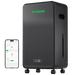 Vivosun AeroDrain D12 Intelligent Environmental Dehumidifier, up to 12L/day, 2L Water Tank, with Temperature & Humidity Sensor Probe - Green Thumb Depot