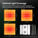 Vivosun AeroLight Wing AW400 Tunable Spectrum LED Grow Light 400W, with Integrated Circulation Fan, Compatible with APP, 4 x 4 Ft. Coverage - Green Thumb Depot