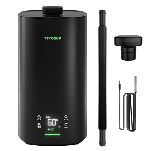 Vivosun AeroStream H05 Intelligent Wi - Fi Humidifier, 1.32 Gal / 5 L Humidifier with Temp & Humidity Probe, Smart Remote Control, Designed for Growers - Green Thumb Depot