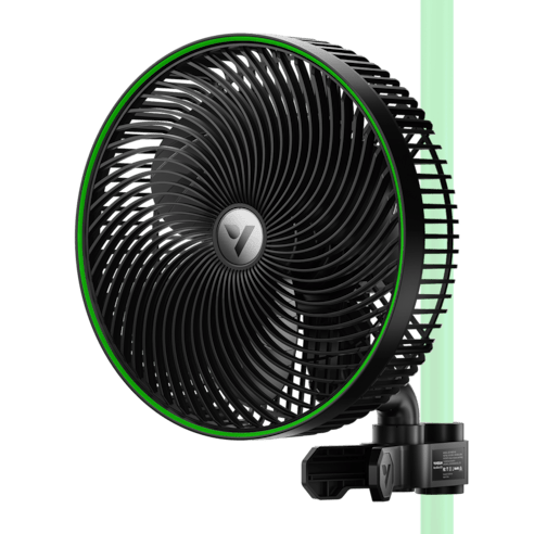 Vivosun AeroWave E9 Clip - on Fan, EC Motor, Auto Oscillation Fan, Air Circulator For Grow Tent - Green Thumb Depot