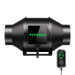 Vivosun AeroZesh G4 Inline Fan 4" with E12 Speed Controller, PWM - Controlled EC Fan for Grow Tent Ventilation - Green Thumb Depot