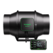 Vivosun AeroZesh S6 Inline Fan 6" with E42A Temp. Humidity WiFi Controller, PWM - Controlled EC Fan for Grow Tent Ventilation - Green Thumb Depot