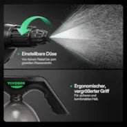 Vivosun Battery Powered Sprayer 0.5Gallon, Electric Spray Bottle USB Rechargeable, 2.2 Ah Battery - Green Thumb Depot