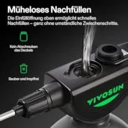 Vivosun Battery Powered Sprayer 0.5Gallon, Electric Spray Bottle USB Rechargeable, 2.2 Ah Battery - Green Thumb Depot
