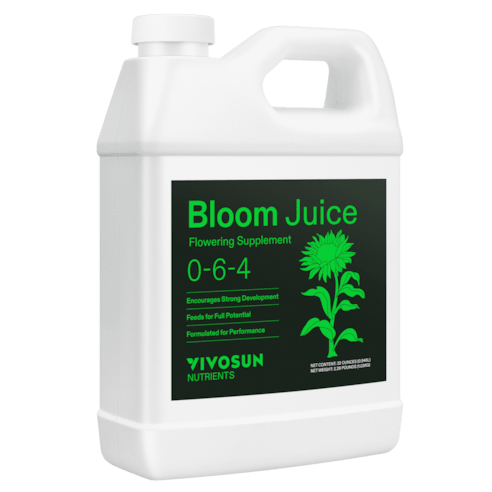 Vivosun Bloom Juice (0 - 6 - 4), Flowering Supplement Liquid Fertilizer for Flowering Stage, 32 Ounces - Green Thumb Depot