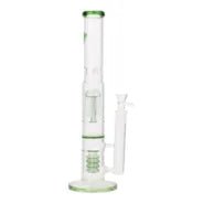 Vivosun Bong - Cutting - edge Water Pipe with Triple Percs and Ice - Catcher - Green Thumb Depot