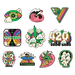 Vivosun Brand Stickers Featuring Unique Designs, 10 pcs - Green Thumb Depot