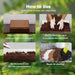 Vivosun Coco Coir Brick, 11lbs 100% Natural Organic Compressed Coconut Coir Fiber with Low EC - Green Thumb Depot