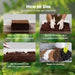 Vivosun Coco Coir Brick, 1.4lbs 100% Natural Organic Compressed Coconut Coir Fiber with Low EC - Green Thumb Depot