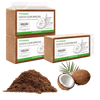 Vivosun Coco Coir Brick, 1.4lbs 100% Natural Organic Compressed Coconut Coir Fiber with Low EC 3 Pack