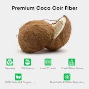 Vivosun Coco Coir Brick, 1.4lbs 100% Natural Organic Compressed Coconut Coir Fiber with Low EC 6 Pack - Green Thumb Depot