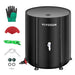 Vivosun Collapsible Rain Barrel, 100 Gallon, Black - Green Thumb Depot