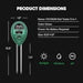Vivosun Comprehensive Water and Soil Testing Combo for Home, Garden and Hydroponics - Green Thumb Depot