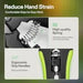 Vivosun Gardening Hand Pruner Pruning Shear with Straight Stainless Steel Blades, Black - and - Green - Green Thumb Depot