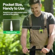 Vivosun Gardening Hand Pruner Pruning Shear with Straight Stainless Steel Blades, Black - and - Green - Green Thumb Depot