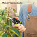 Vivosun Gardening Hand Pruner Pruning Shear with Straight Stainless Steel Blades, Black - and - Green - Green Thumb Depot