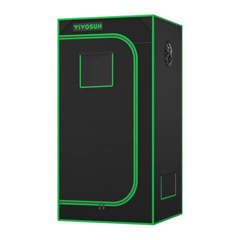 Vivosun Grow Tent 2x2 S224, 1-2 Plants Use, 600D Light-proof Oxford