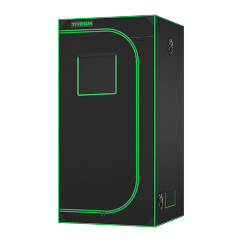 Vivosun Grow Tent 3x3 S336, 2-4 Plants Use, 600D Light-proof Oxford