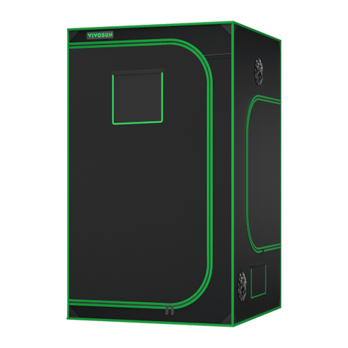 Vivosun Grow Tent 4x4 S448, 4 - 8 Plants Use, 600D Light - proof Oxford - Green Thumb Depot