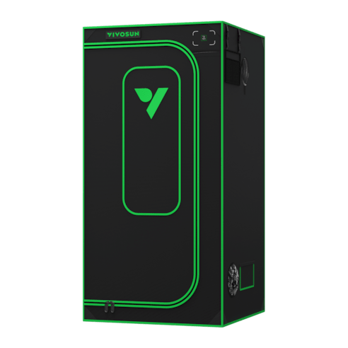 Vivosun Grow Tent Pro 3x3 P336, 2 - 4 Plants Use, Large Front Window - Green Thumb Depot