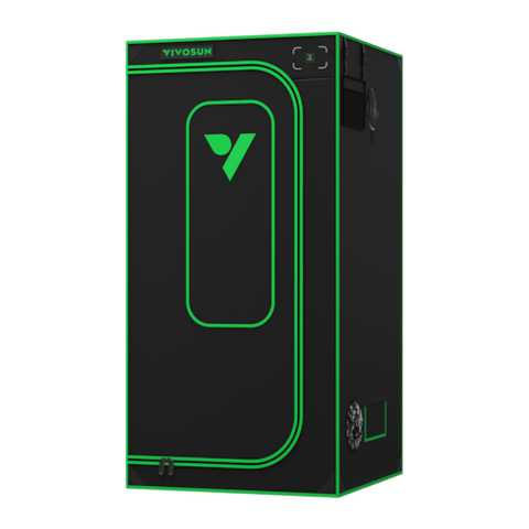 Vivosun Grow Tent Pro 3x3 P336, 2-4 Plants Use, Large Front Window