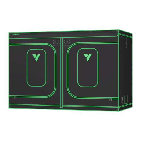 Vivosun Grow Tent Pro 5x10 P105, 12 - 20 Plants Use, Large Front Window - Green Thumb Depot
