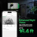 Vivosun GrowCam C4, 2K QHD WiFi Smart Camera for Grow Tent & VGrow Smart Grow Box, Timelapse, Night Vision, SD Card Storage, 2 - Way Audio, App Control - Green Thumb Depot