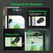 Vivosun GrowCam C4, 2K QHD WiFi Smart Camera for Grow Tent & VGrow Smart Grow Box, Timelapse, Night Vision, SD Card Storage, 2 - Way Audio, App Control - Green Thumb Depot