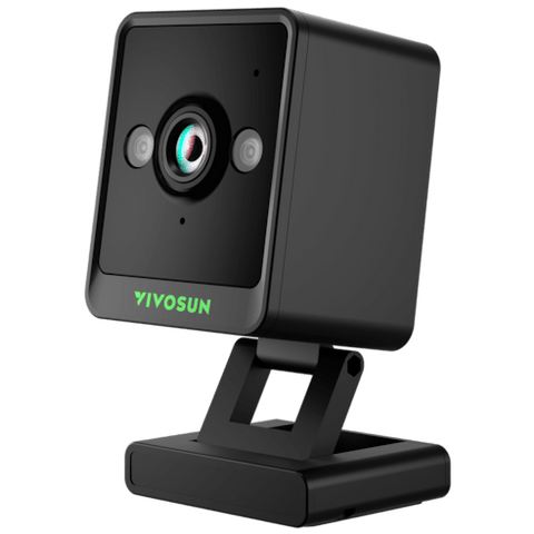 Vivosun GrowCam C4, 2K QHD WiFi Smart Camera for Grow Tent & VGrow Smart Grow Box, Timelapse, Night Vision, SD Card Storage, 2-Way Audio, App Control