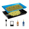 Vivosun Herb Trimming Tray for Harvest, Blue