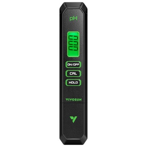 Vivosun High Accuracy pH Tester with 0-14 pH Measurement Range