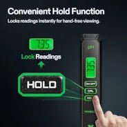 Vivosun High Accuracy pH Tester with 0 - 14 pH Measurement Range - Green Thumb Depot