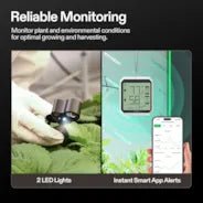 Vivosun Inclusive Harvest Kit, Includes 16” Bowl Trimmer, Trim Tray, Drying Rack, Bluetooth Hygrometer Thermometer, and All the Essential Tools for Successful Harvest - Green Thumb Depot