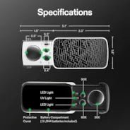 Vivosun Jewelry Loupe Magnifier 30X 60X 90X LED Lighted Eye Loupe - Green Thumb Depot
