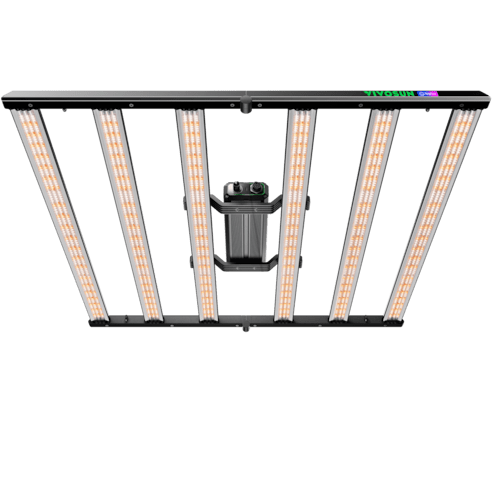 Vivosun LumaLight 500W LED Grow Light, Full Spectrum Indoor Plant Light with Deep Canopy Penetration, 4x4ft Coverage, GrowHub Compatible - Green Thumb Depot