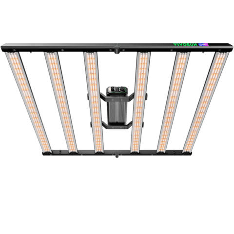 Vivosun LumaLight 500W LED Grow Light, Full Spectrum Indoor Plant Light with Deep Canopy Penetration, 4x4ft Coverage, GrowHub Compatible