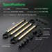 Vivosun LumaRay Side Lights (4 - Bar), Full Spectrum LED Bar Lights, SGS Compatible - Green Thumb Depot