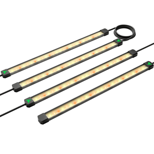 Vivosun LumaRay Side Lights (4 - Bar), Full Spectrum LED Bar Lights, SGS Compatible - Green Thumb Depot