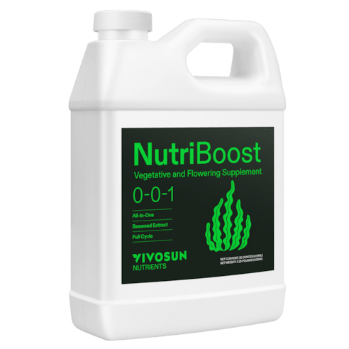 Vivosun NutriBoost (0 - 0 - 1), All - Purpose Liquid Fertilizer for All Growing Stages, 32 Ounces/1 Quart - Green Thumb Depot