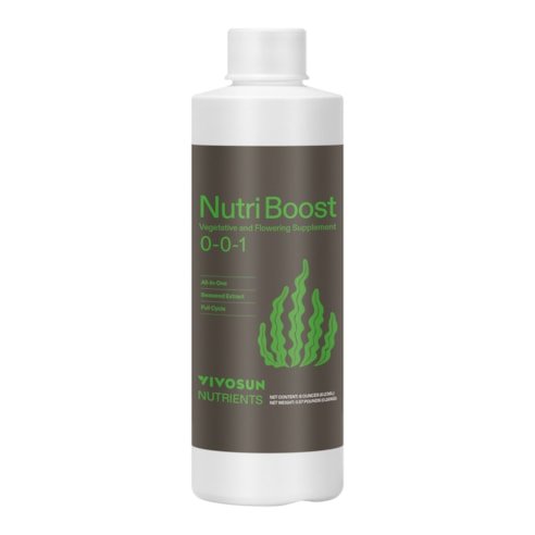 Vivosun NutriBoost (0 - 0 - 1), All - Purpose Liquid Fertilizer for All Growing Stages, 8oz - Green Thumb Depot