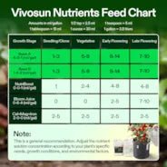 Vivosun Nutrients Base A & B Bundle, Liquid Fertilizer Supports Vegetative and Flowering Stage, 1 Gallon Each - Green Thumb Depot