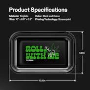 Vivosun Rolling Tray, Black - Green Thumb Depot