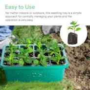 Vivosun Seedling Combo w/ 3 - Pack 10"x20.75" Heat Mat and 6 - Pack Seed Starter Trays - Green Thumb Depot