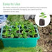 Vivosun Seedling Combo w/ 3 - Pack 10"x20.75" Heat Mat and 6 - Pack Seed Starter Trays - Green Thumb Depot