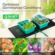 Vivosun Seedling Heat Mat 10″ x 20.75″ 2 - Pack - Green Thumb Depot